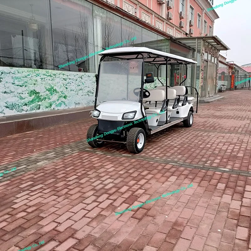 2023 New Design Factory Seat Sightseeing Bus Club Cart Electric Golf Buggy Hunting Car with