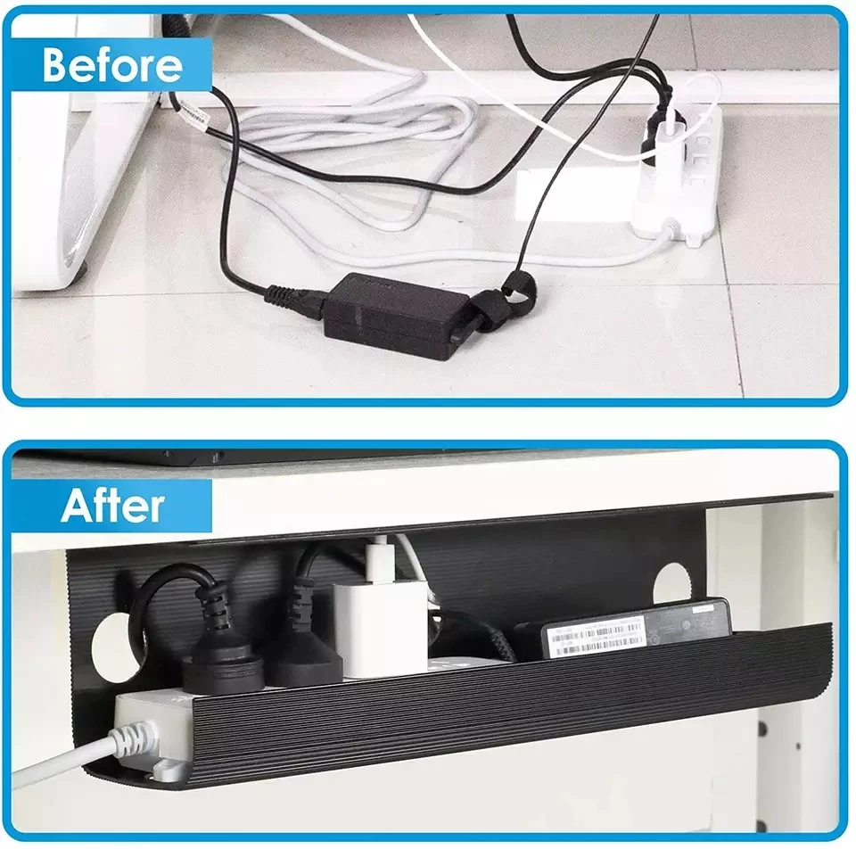 Under Desk Cable Management Cable Tray Wire Tray for Office