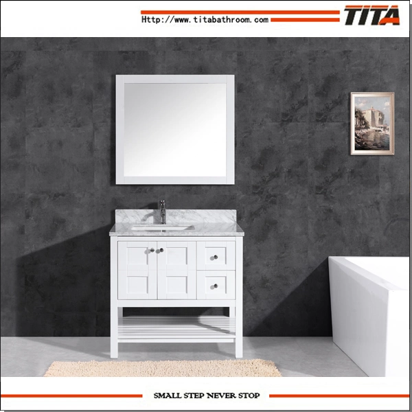 Marble Top Modern Bathroom Vanity T9303-60W