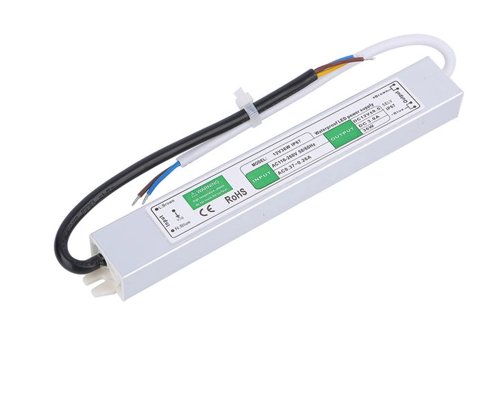 36W 12V 3A IP67 Waterproof Switching Power Supply