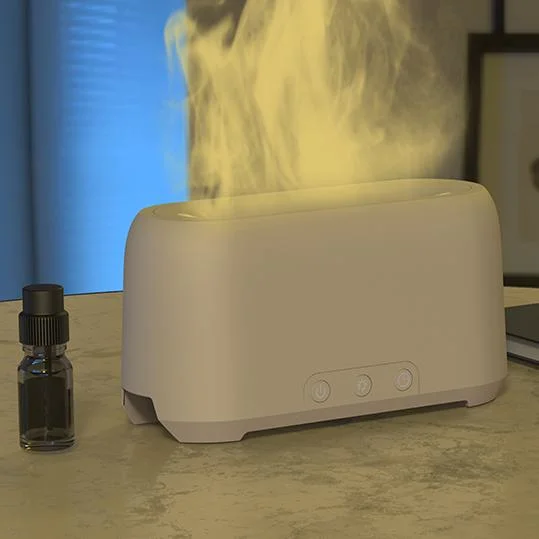 Factory Wholesale/Supplier Flame Air Humidifier Cool Mist Ultrasonic Aroma Diffuser Mist Maker 200ml Mini Humidifier