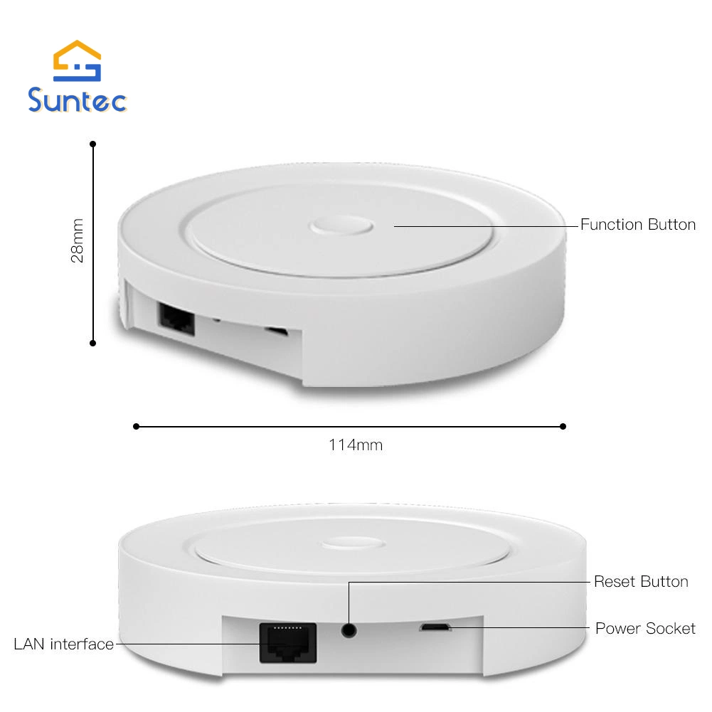 Интеллектуальный WiFi Zigbee Tuya Bluetooth Multi-Mode Smart Home Gateway