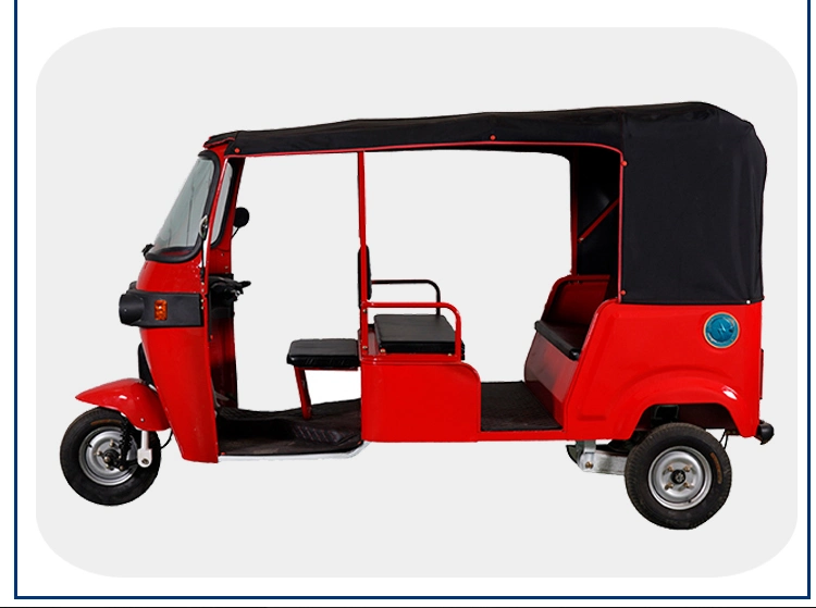 Bajaj E triciclo Precio para 7 pasajeros Electric Auto Rickshaw batería