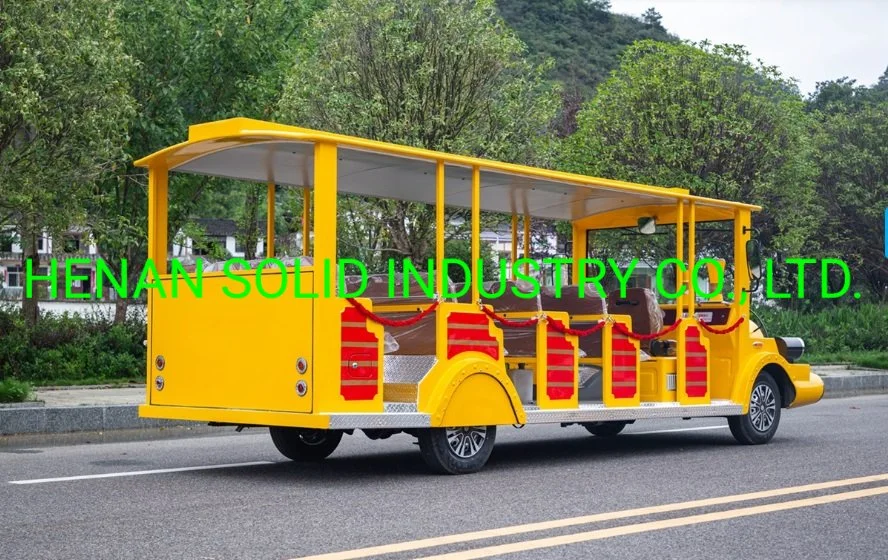 Electric Shuttle Bus/ Electric Minibus/Sightseeing Car/Tourist Bus for Tourism