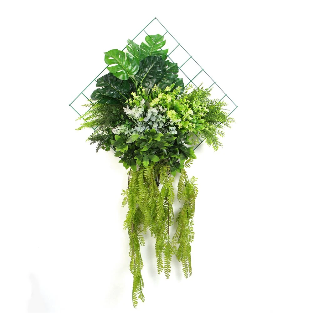 Sunwing Indoor Plastic Artificial Hanging Green Plant Vertical Garden Wall