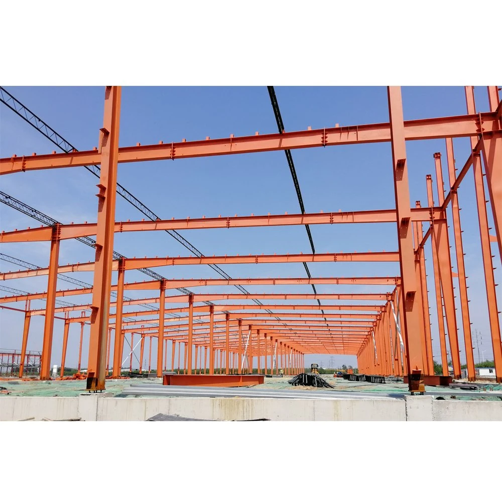 Prefabricated Warehouse Cost Pre Engineered Metal Canopy Metal Frames and Trusses