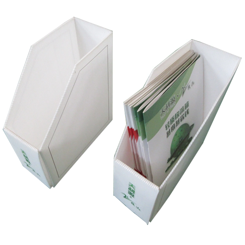 PP Material/Corflute/Corrplast/Corrugated Plastic Office File Storage Box Document Tray