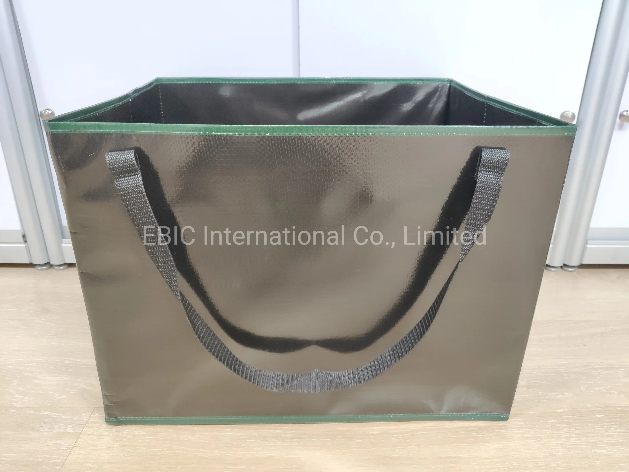 Recogida reciclada personalizada a prueba de humedad Medio ambiente basura Sorting Bag Rebox Caja verde