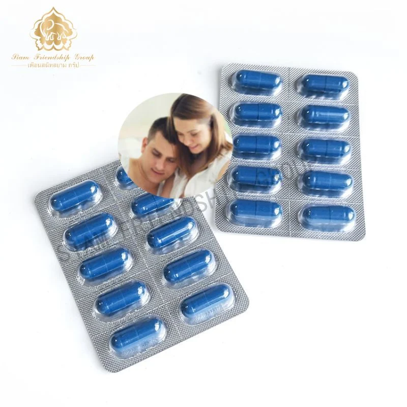 Natural Sex Supplement Male Libido Delay Timing Blue Capsule