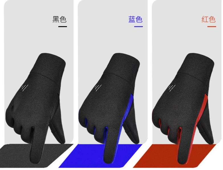 Quality Outdoor Flexibility Silicone Printing Anti-Slip Touchscreen Sprot Running Gloves