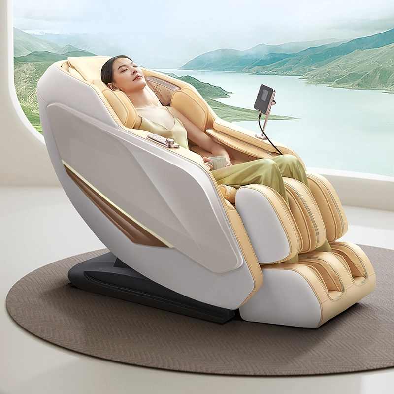 Ai Voice Control Best Selling Cadeiras De Massagem 0 Gravity 4D Air Pressure Massage Chair