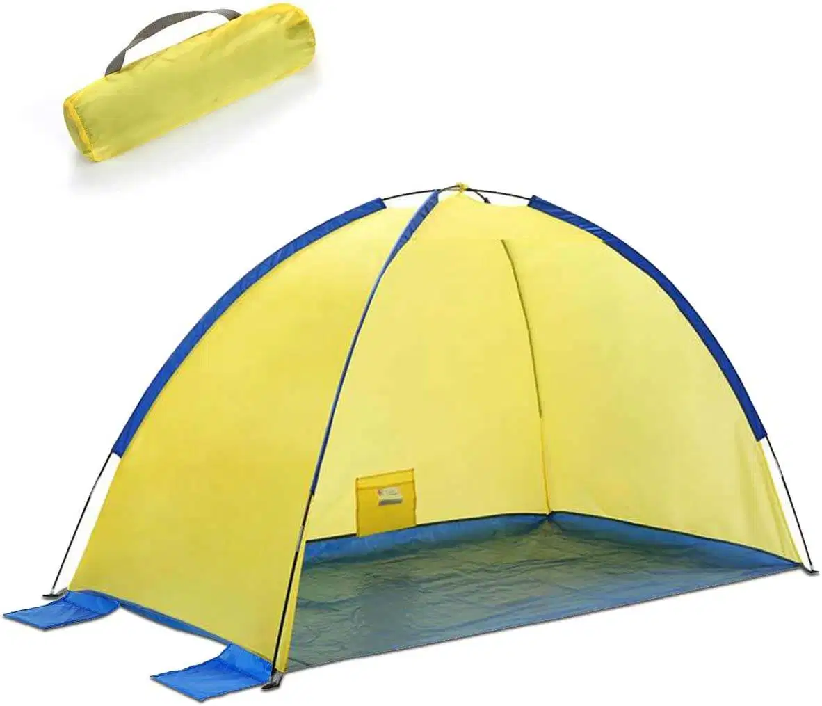 Beach Tent Pop up Beach Sun Shelter Anti-UV Portable Sunshade Tent with Carrying Bag, Tent Stakes