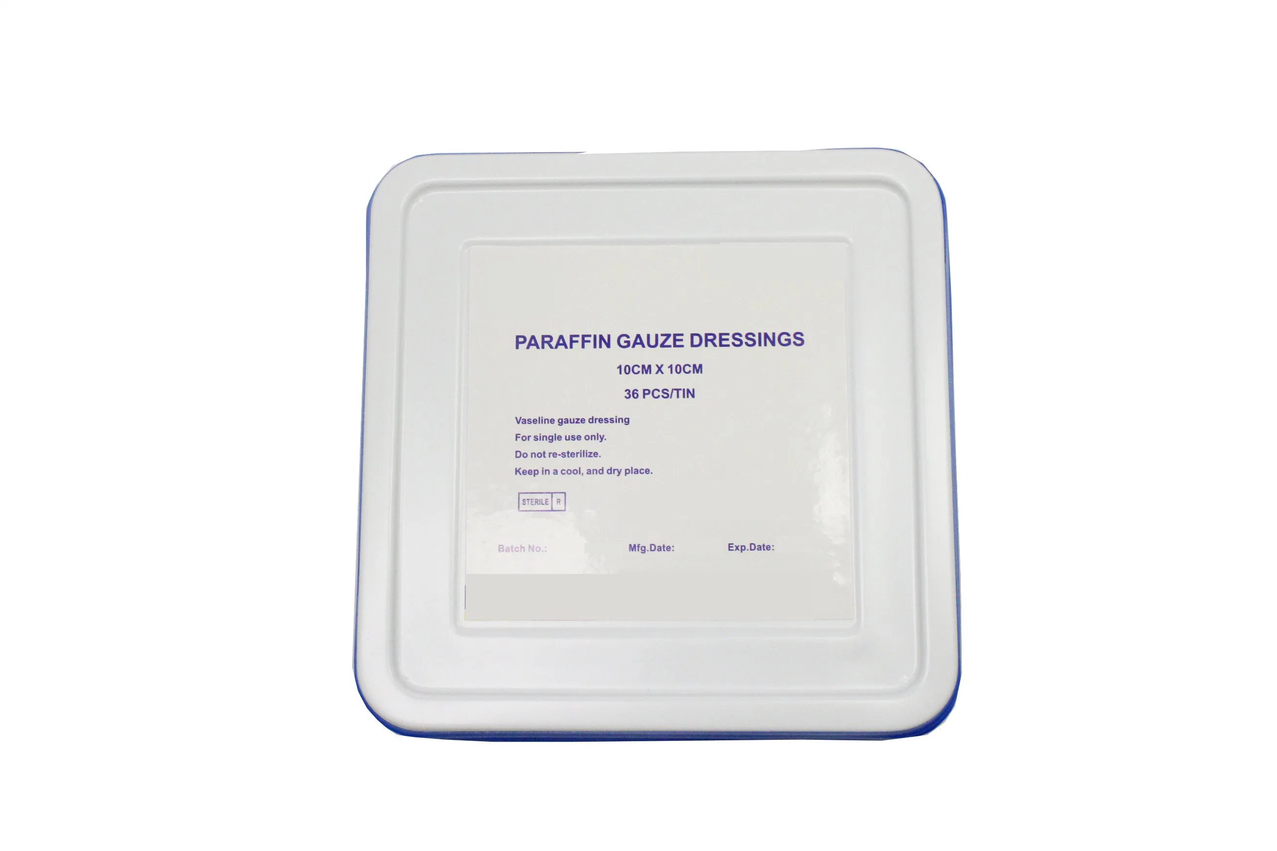 Paraffin Gauze Dressings, ISO/CE Certificate