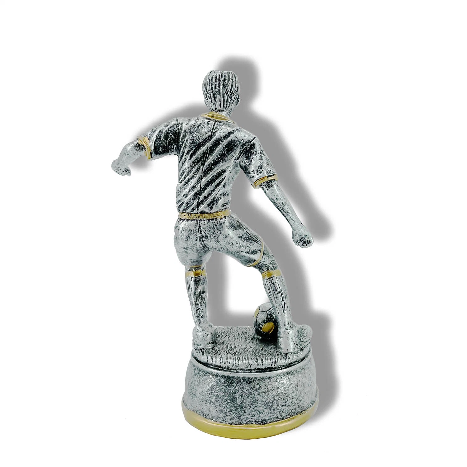 Resin Trophy Various Soccer Player Award for Sport Souvenir Promotion Item