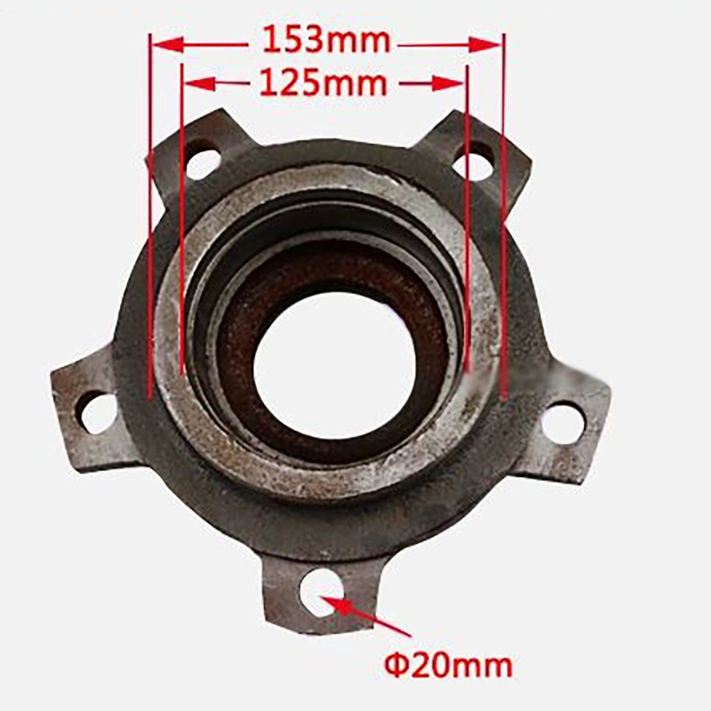 Forklift Steering Axle Spare Parts Wheel Hub Rear Wheel Hub for Hangcha 4-4.5ton, 40d-410003