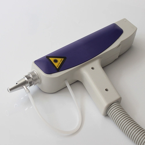Portable Laser Tattoo Removal Q Switched ND YAG Laser with Adjustable Probes