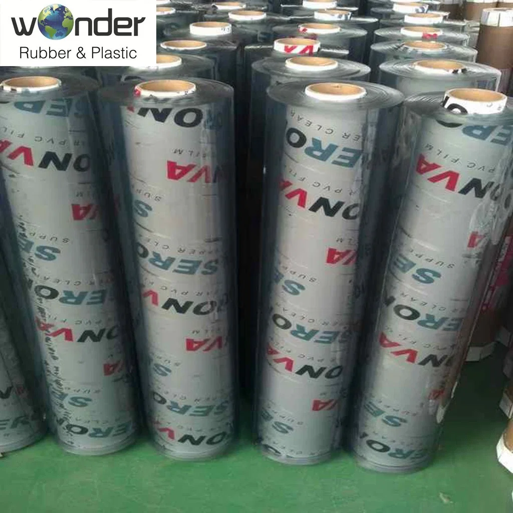 Soft Transparent Crystal Not Sticky Super Clear Plastic PVC Film for Table Cover, Isolation Layer