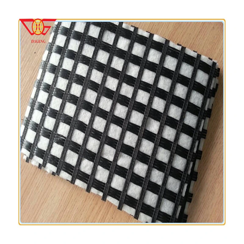 Geocomposite Biaxial Plastic Coated PP Geogrid Composite Geotextile for Mine Global Sell