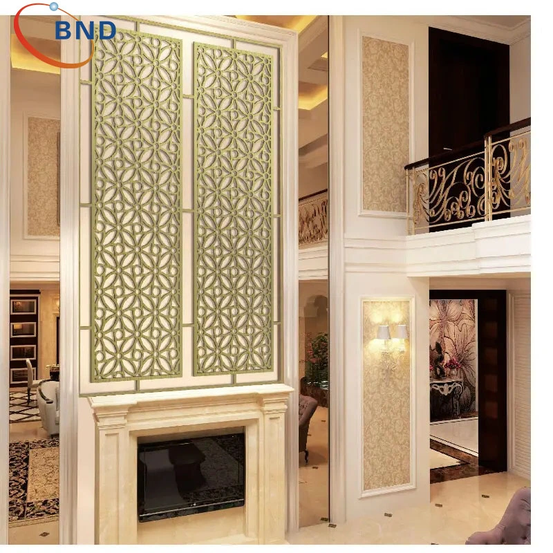 Eco-Friendly Art Wall Screen Panel Custom Abstract Decorative Partitions for Hotel Living Room Furniture Security Fencing