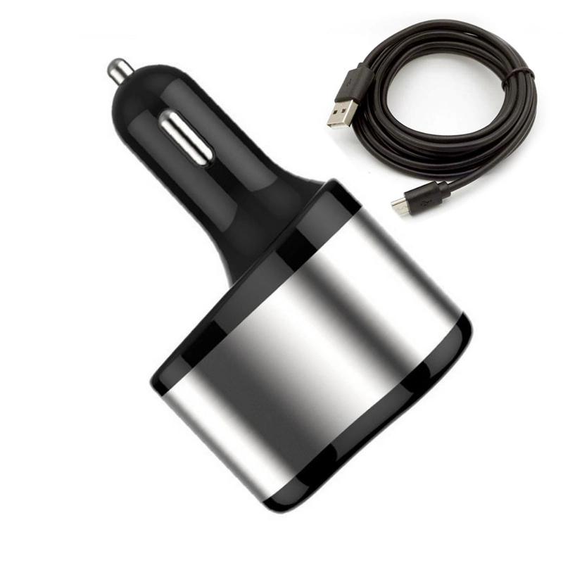 Factory Direct Sale Cigarette Lighter Conversion Plug Dual USB Car Charger
