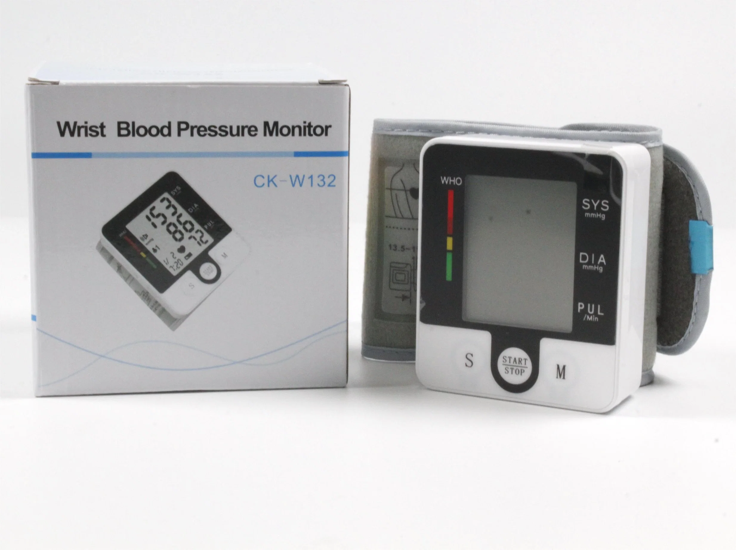 New Model Wrist Upper Arm Wireless Blood Pressure Monitor Electric Digital Automatic Bp Machine