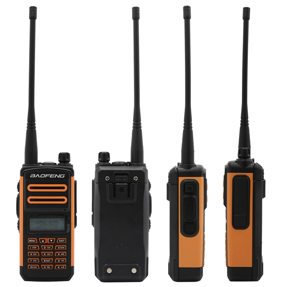 Radio bidireccional Baofeng Tri-Band 136-174MHz 220-260MHz&amp;400-520MHz Jamón Amaturer de mano Radio Bf-918UV portátil Walkie Talkie