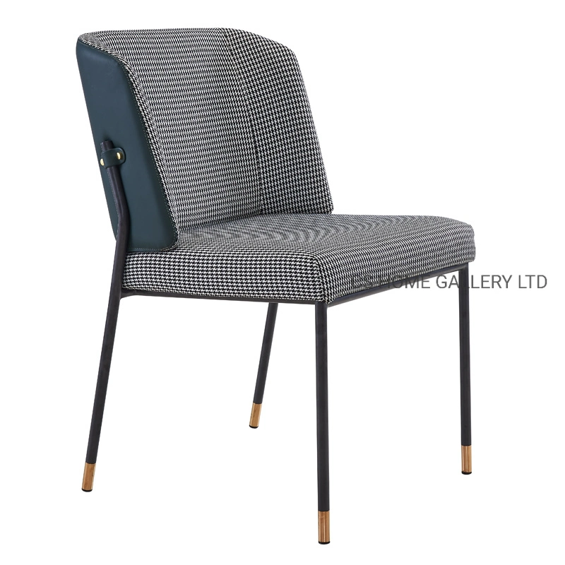 Office Furniture Upholstered Home Furniture High Back Metal Chair Modern Hotel Chair