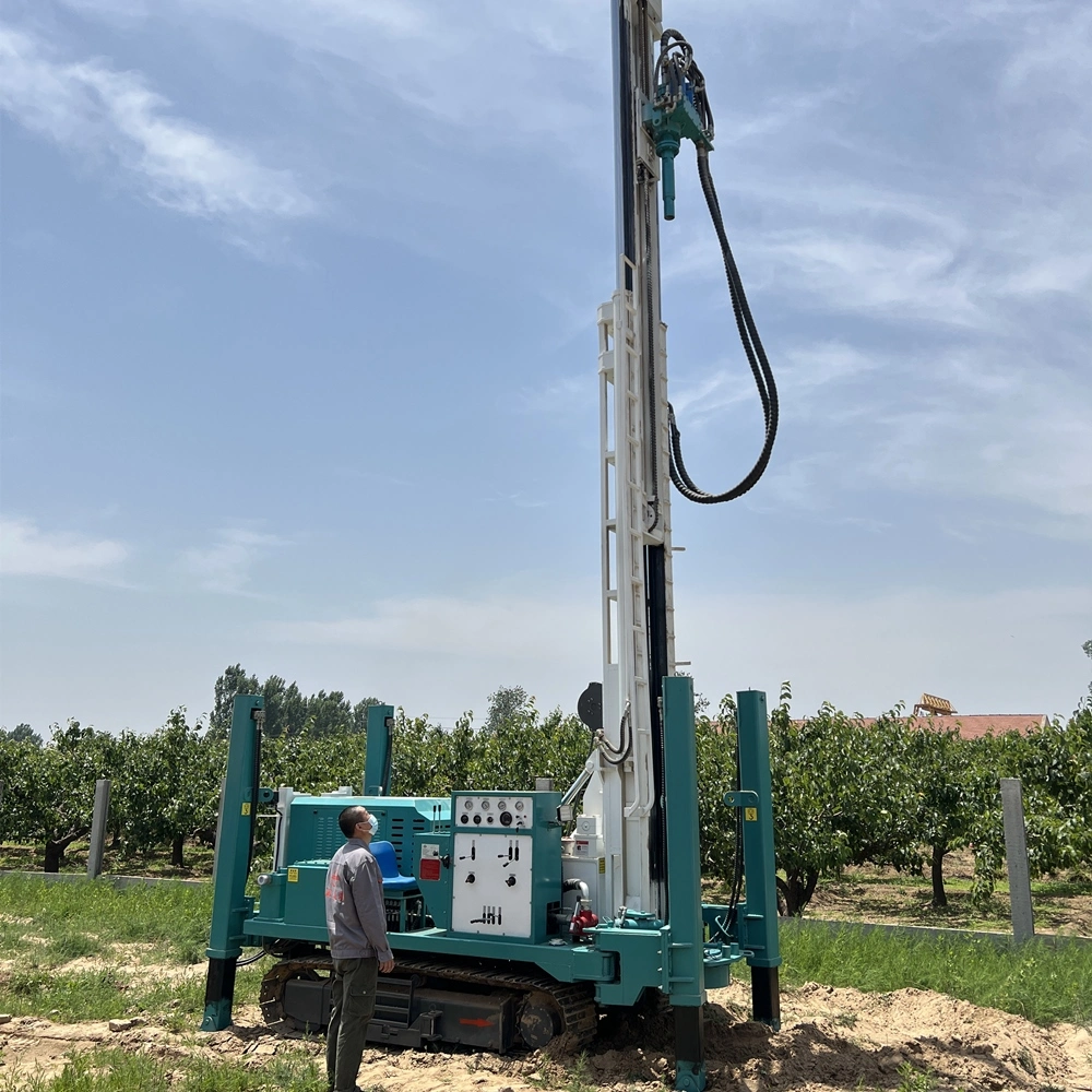 China Hanfa New Water Well Machine Small Bore Borehole for Sale Drilling Rig