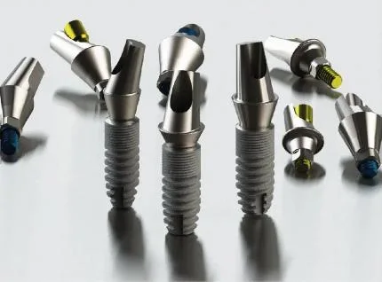 China Manufacturer Titanium Dental Abutment Screw with SLA Surface Treatment