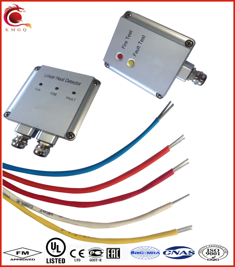 La certificación UL/FM Cable Detector Lineal de Calor