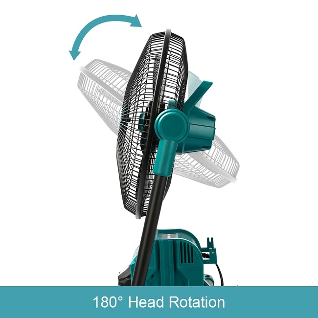 Liangye 18V Rechargeable Battery or AC Powered Fan for Jobsite