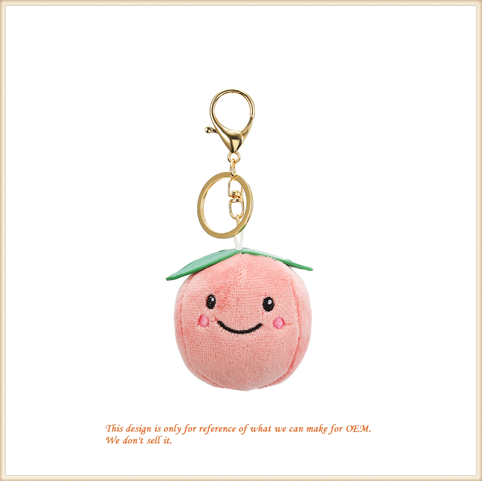 Customized Lovely Carrot Plush Key Ring Toys/ Vegetable Toys/ OEM ODM Plush Toys