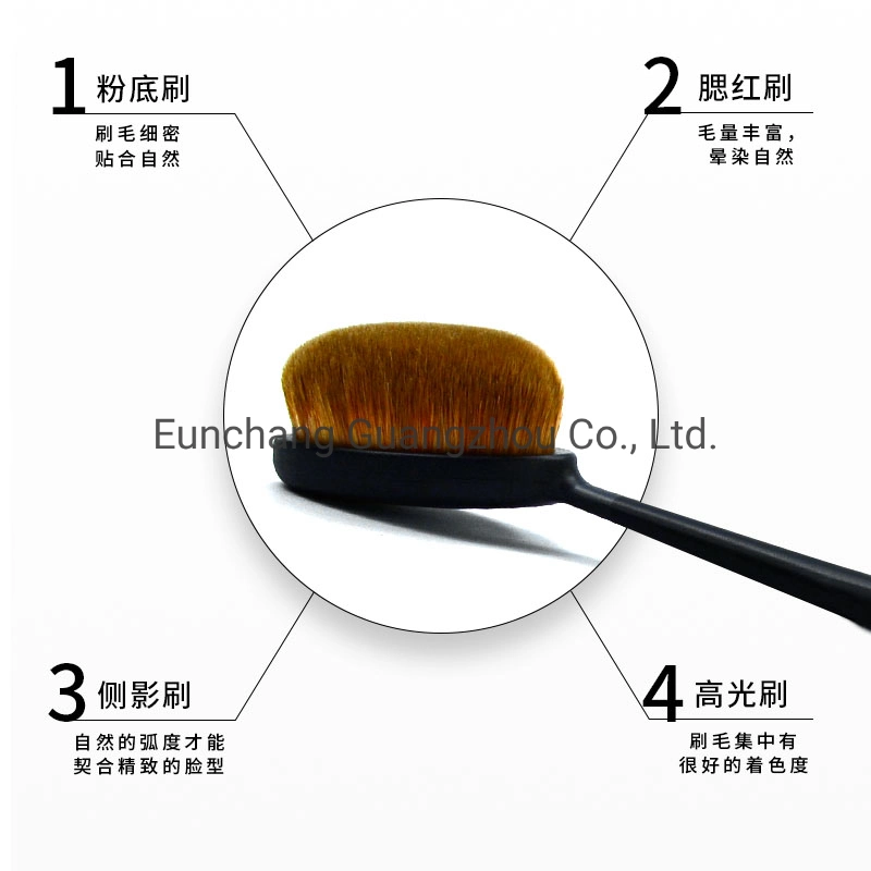 High quality/High cost performance  Tooth Style Foundation Brush Contour Brush Customizable