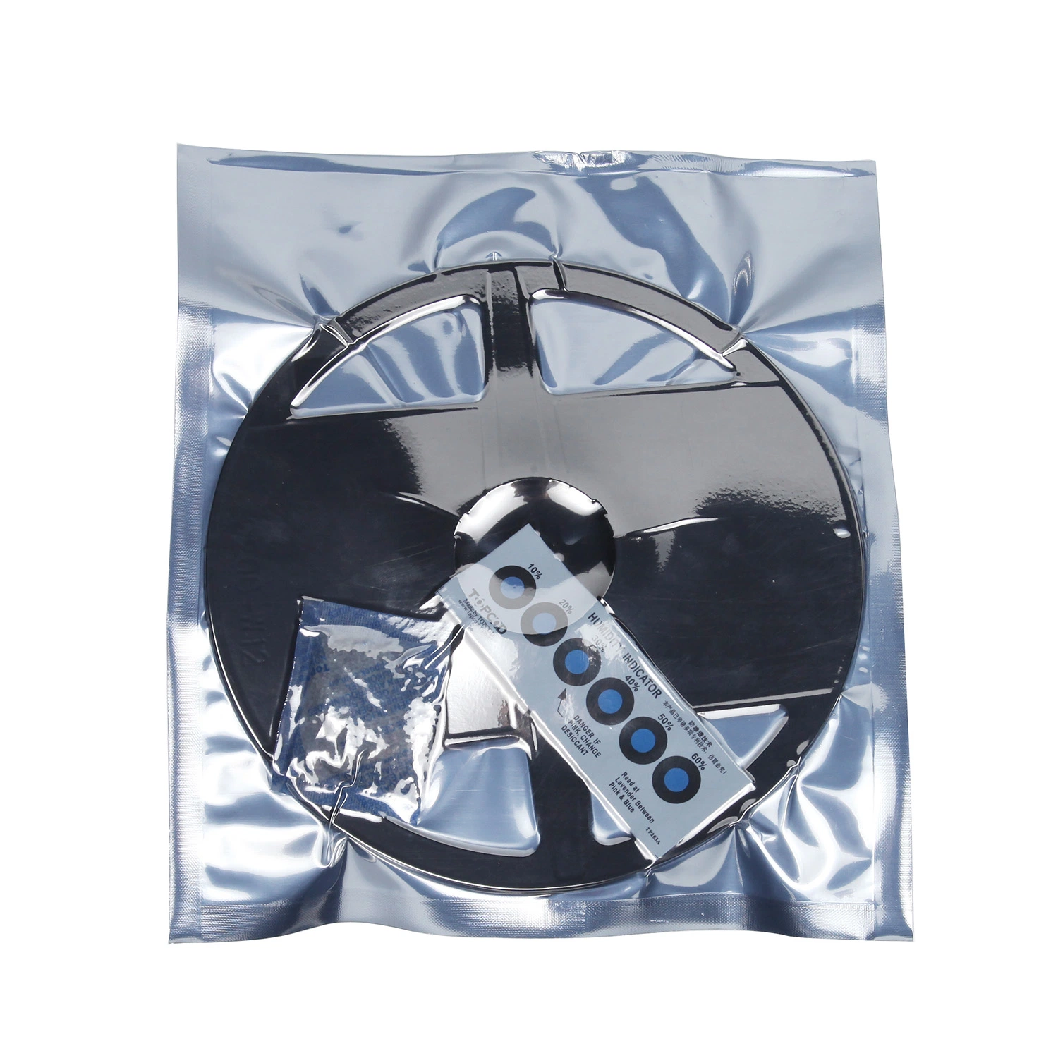 Vacuum Packing ESD Aluminum/PE Laminated Foil Bag for IC Chips