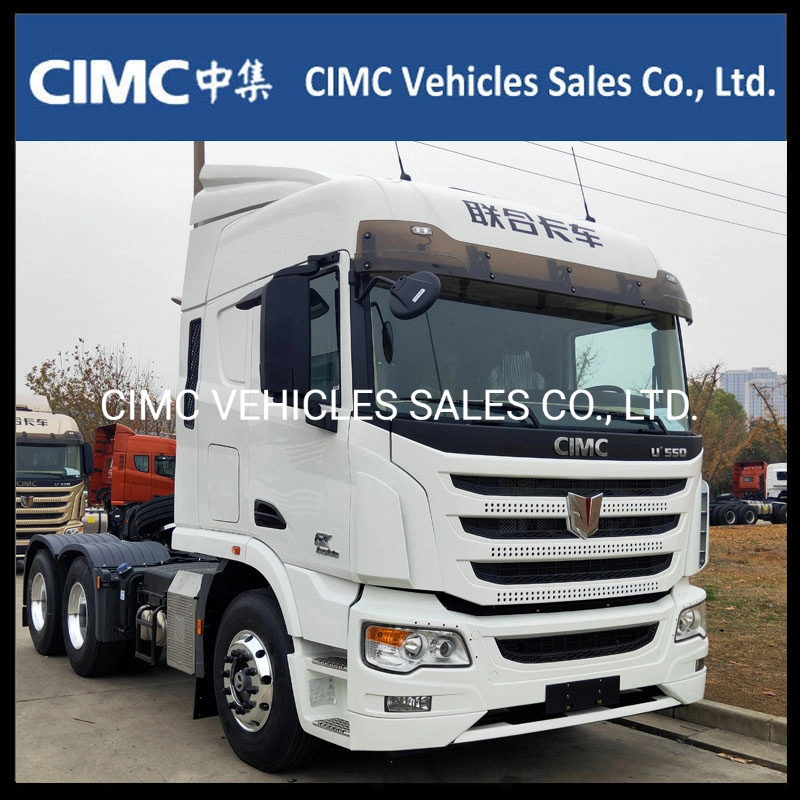 China C&C/Cimc 6*4 380HP Heavy Duty Truck Tractor