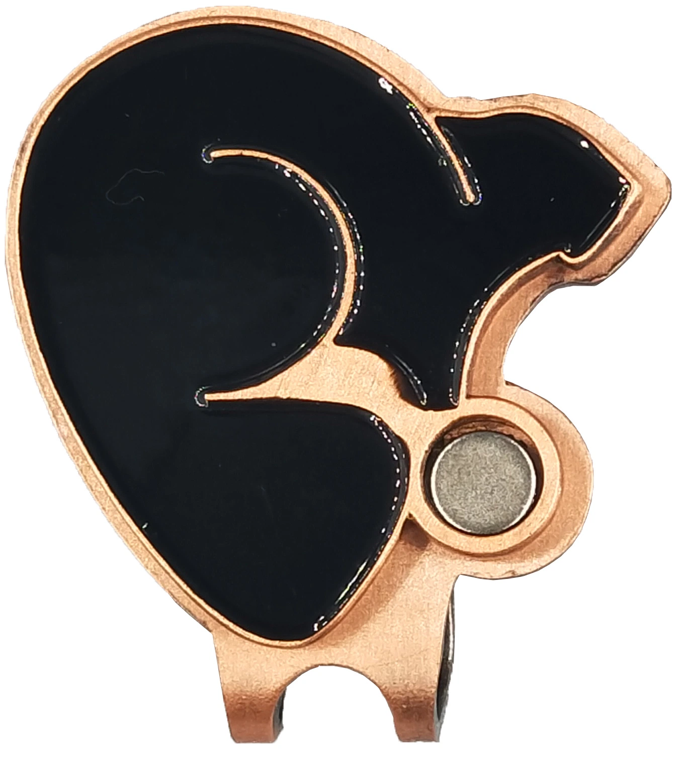 Accessories Enamel a Gold Plated Hat Clip