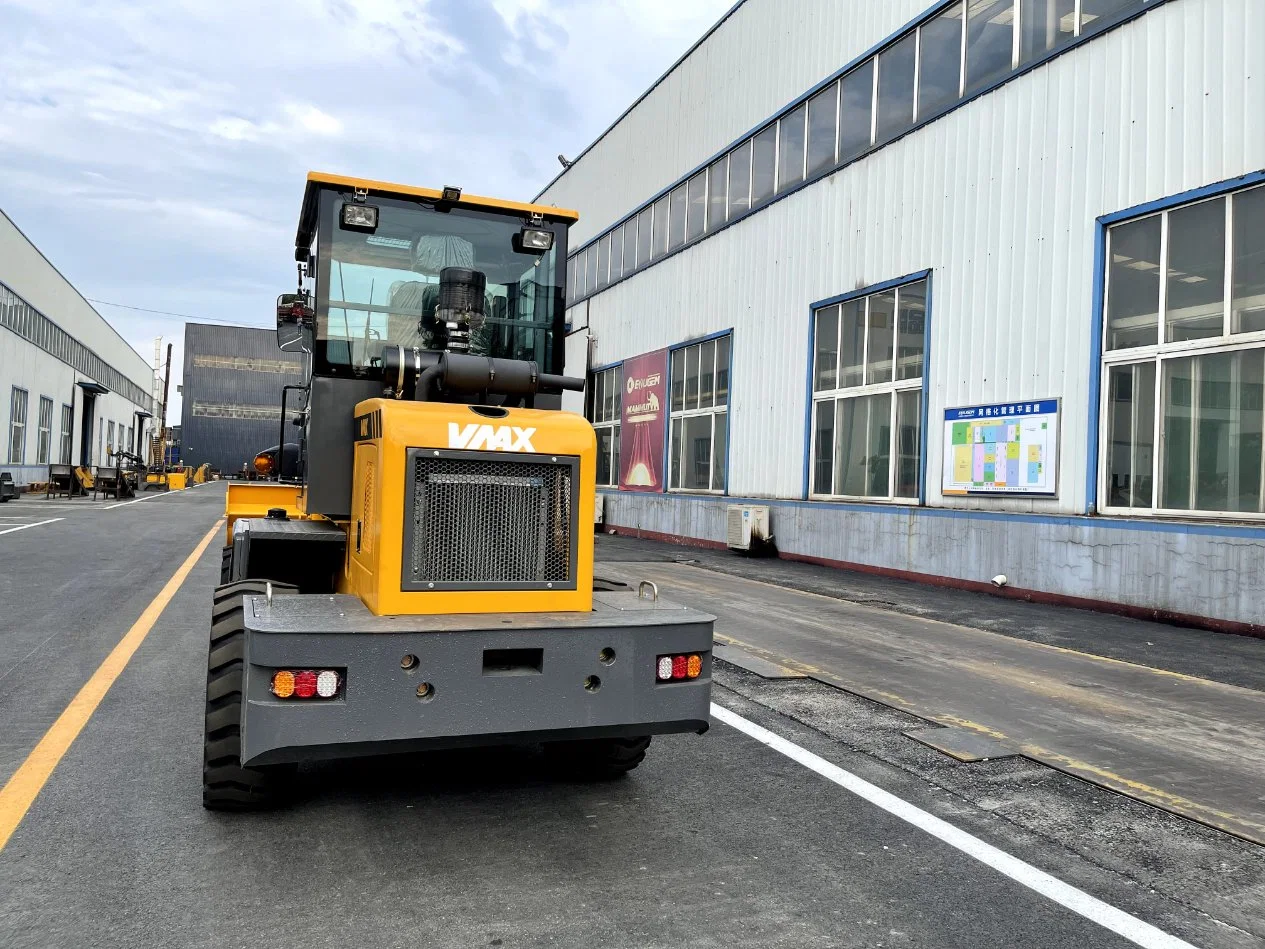 Siempre cargadora de ruedas OEM 1 tonelada de 2 toneladas a 2,5 toneladas de capacidad de pala cargadora frontal