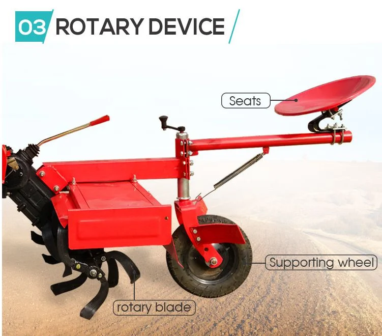 Tok-Tok Walking Tractor Farm Power Rotary Tiller