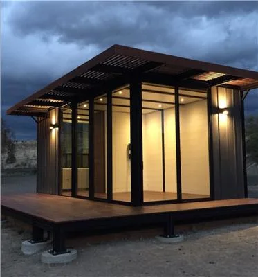 Light Steel Structure Cabins Wooden House Prefabricated Container House Design