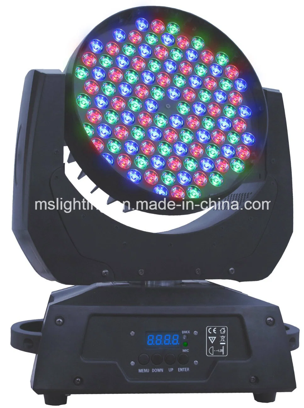 108*1W/3W/5W RGB/RGBW/RGBA/UV/Wa LED Moving Head Light