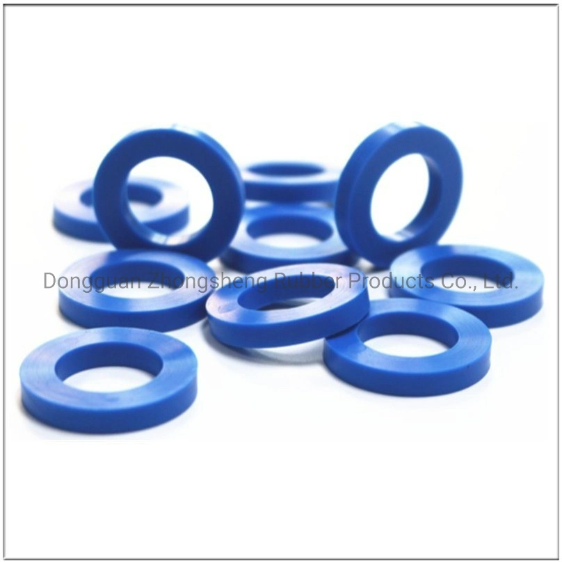 Blue NBR FDA Rubber Gasket Ring Good Tensile Strength Seal