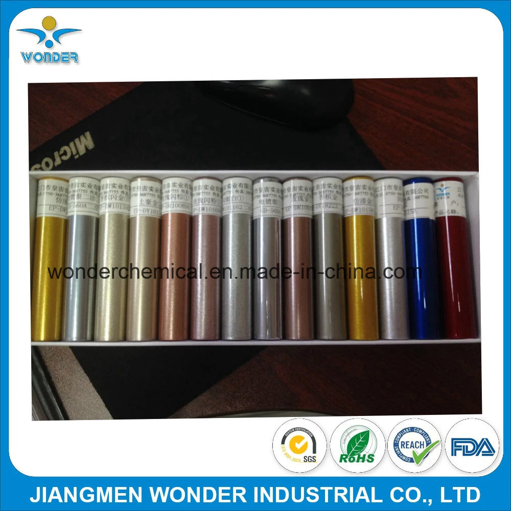 Nano Silver Chrome Effect Epoxy Powder Coating Paint to Replace Electroplating