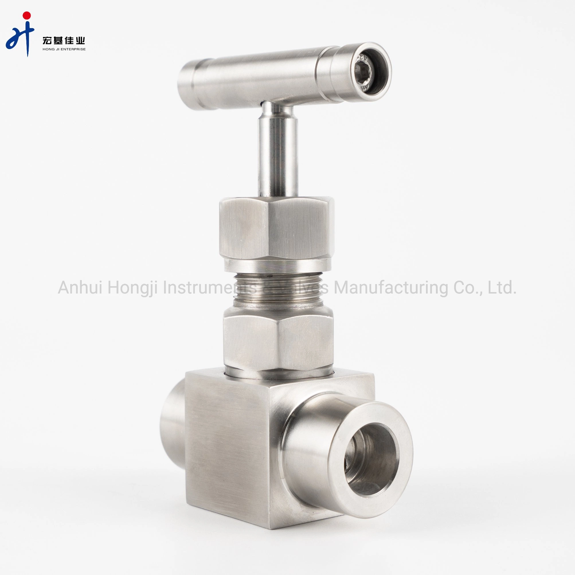 SS316 High-Pressure Stainless Steel Needle Valve Socket Welding End for Power Plant