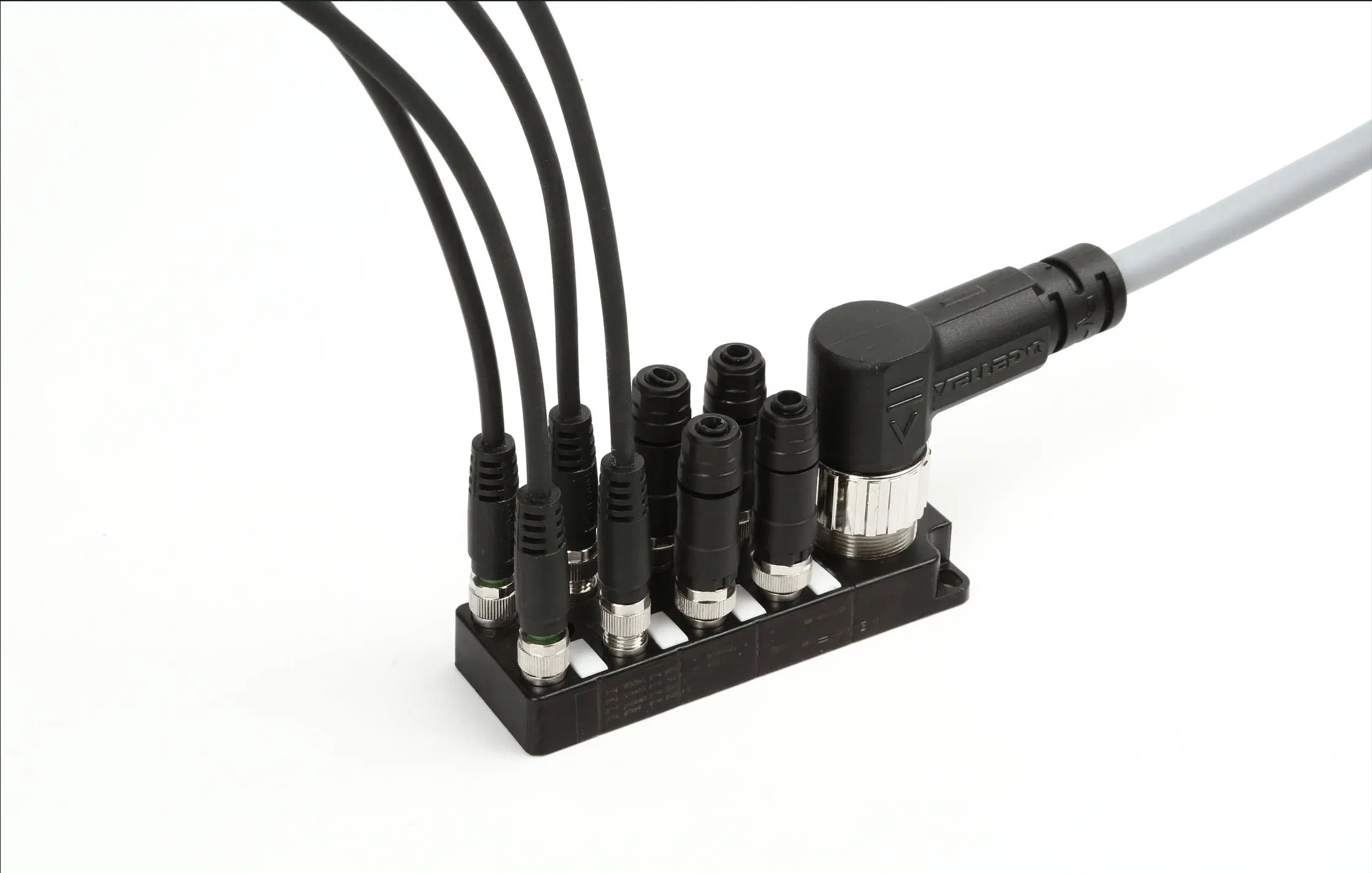 Distribution System M8 4ports NPN with M12 Plug Connector Junction Box