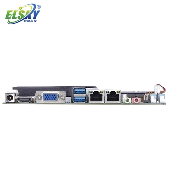 Elsky 170*170mm Mini-Itx Motherboard with CPU 4th Generation Core I7-4500u 4558u 4600u DDR3 RJ45 LAN Qm9400