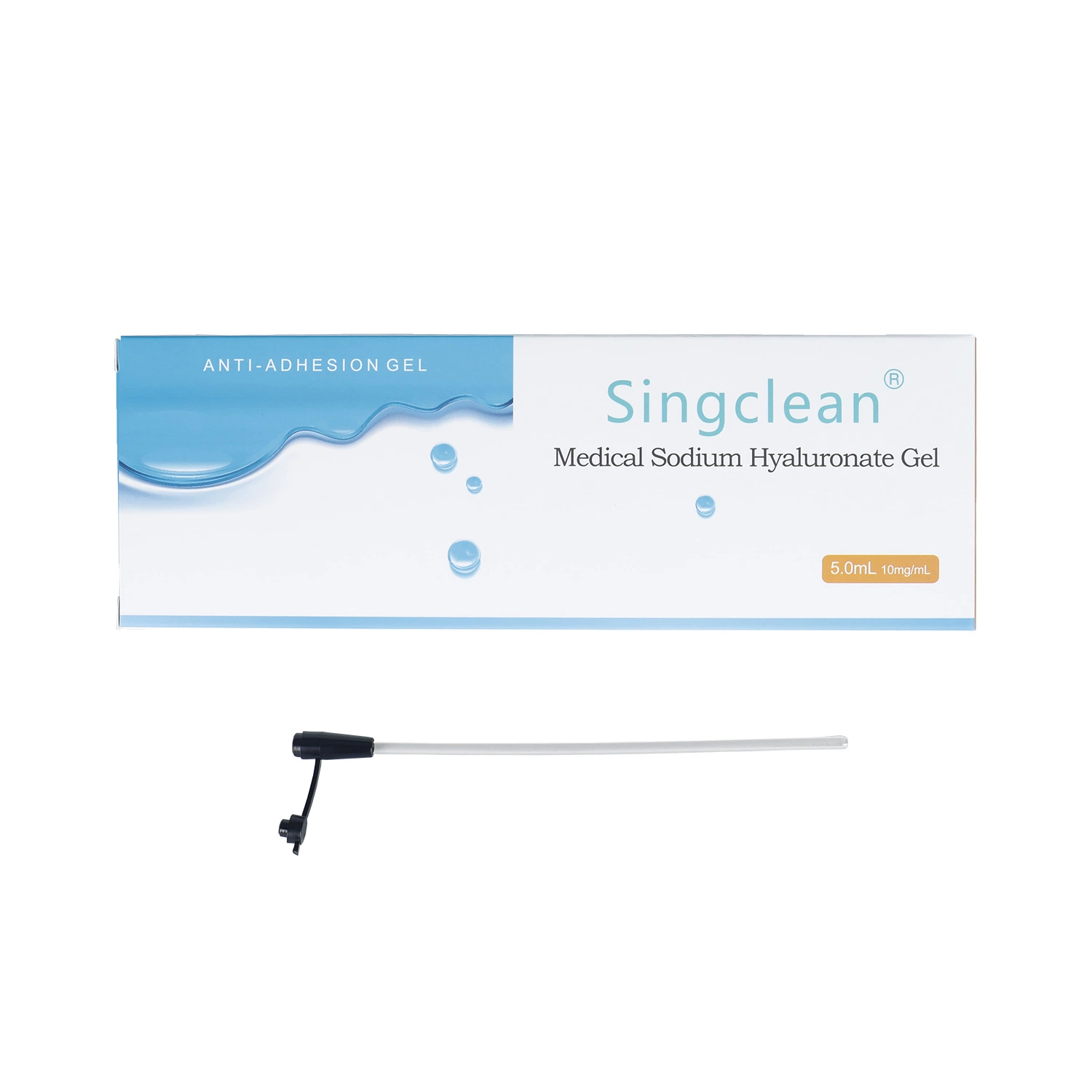 Pelvic Surgery Singclean Blister in Color Box Sterile Surgical Gloves Anti-Adhesion Membrane with ISO13485