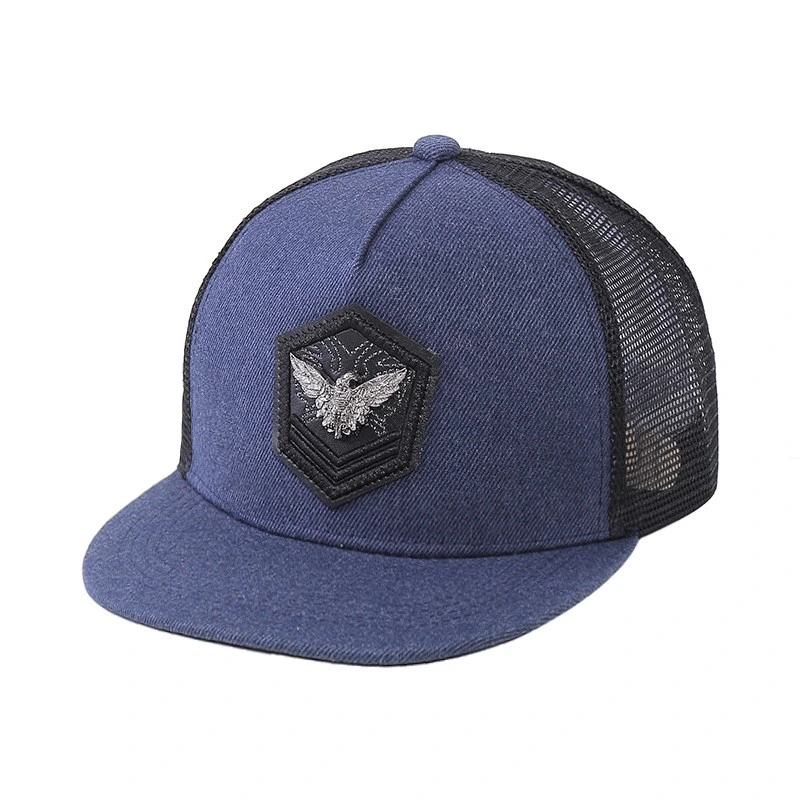 Woven Patch Summer Trucker Net Hat