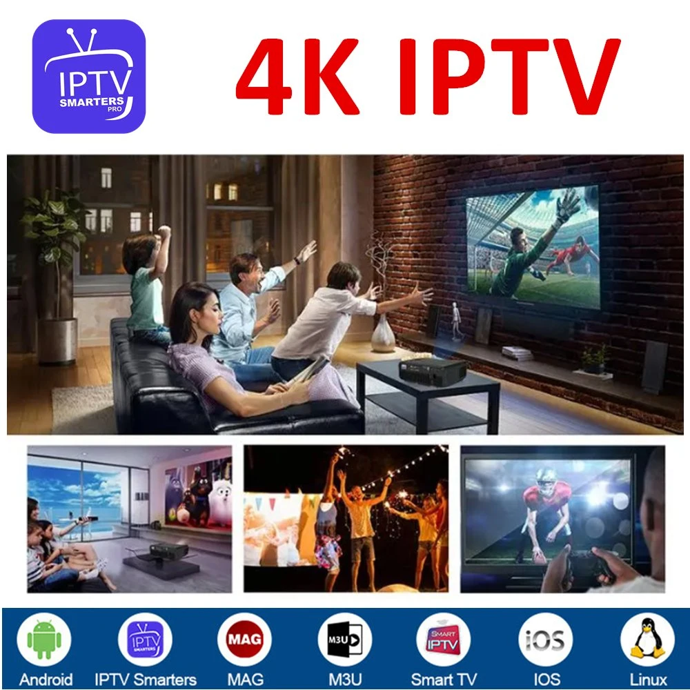 IPTV Reseller Panel Wholesale/Supplier 4K Suscripción m3u Canal Deportivo mejor Servidores