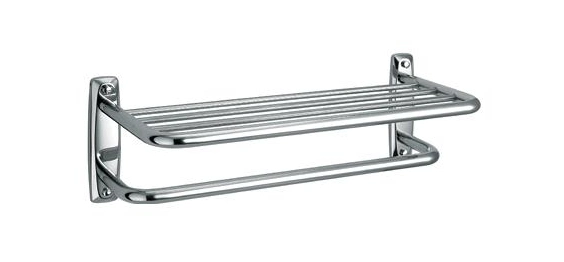 Wall Mounted 304 Stainless Steel Bathroom Accessories Foldaway Towel Rack