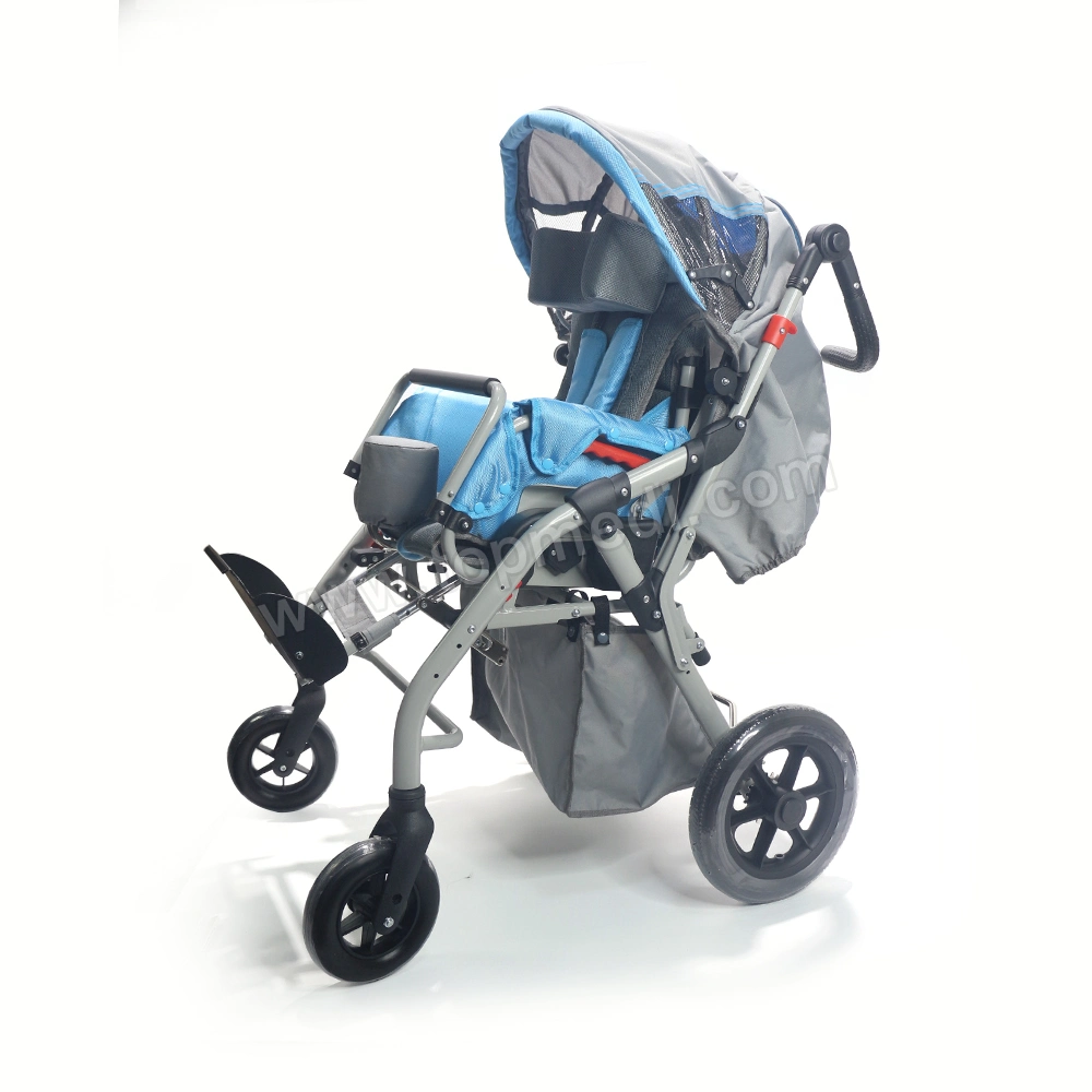 Aluminium Alloy Tilted Topmedi 1 Piece/CTN Baby Stroller Folding Wheelchair